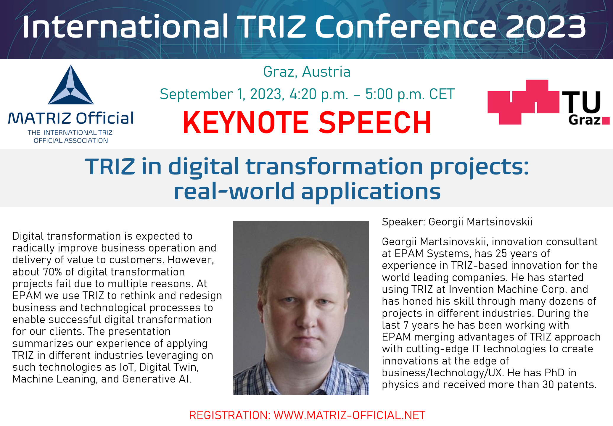 PowerPoint Slide Show ITC 2023 Keynote speech George Martsinovskii v3 final versionpptx Read Only 23 06 2023 09 32 42